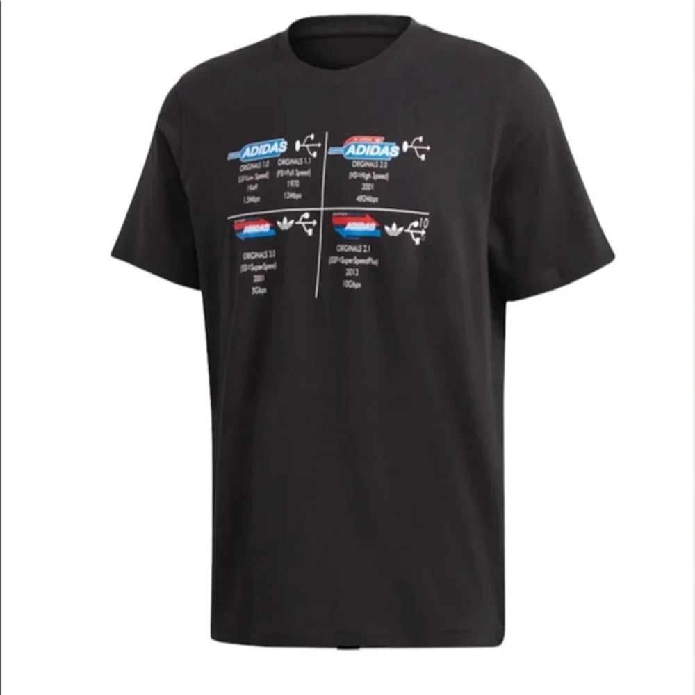 ADIDAS Originals Tech T-Shirt NWT Medium‎